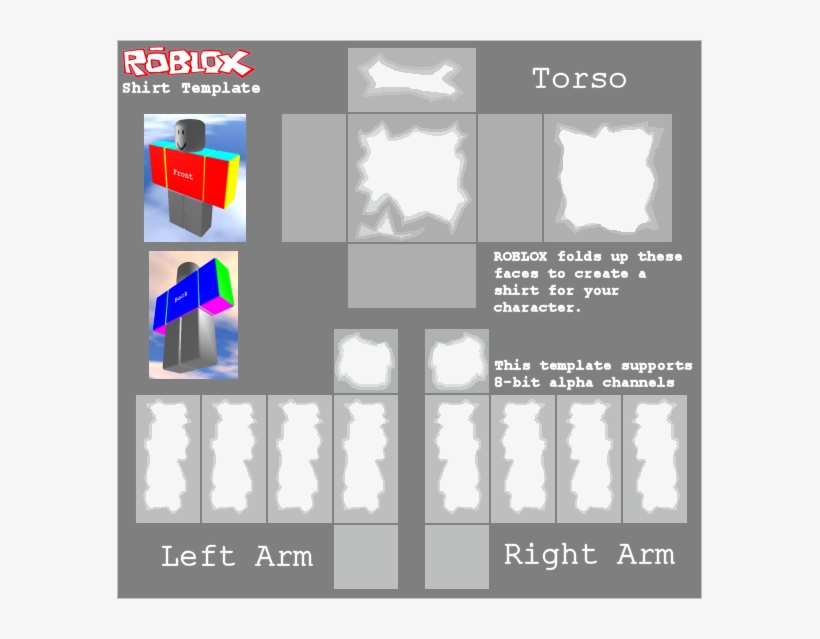 Transparent Roblox Pants Template Roblox Clear Shirt Template - 